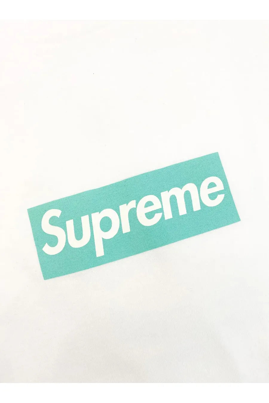 supreme box logo x tiffany tee